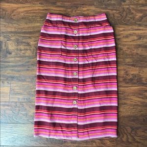 Adorable Tory Burch striped skirt